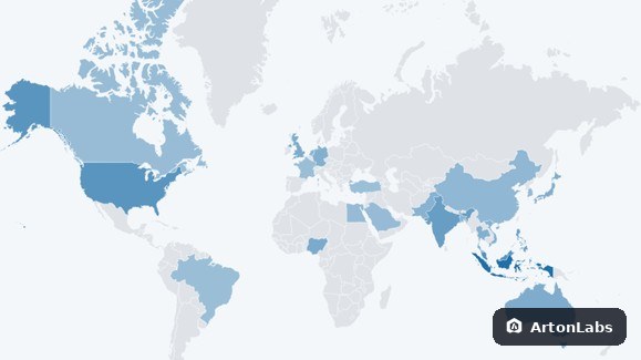 Visitor Map & Counter – OJS Plugin
