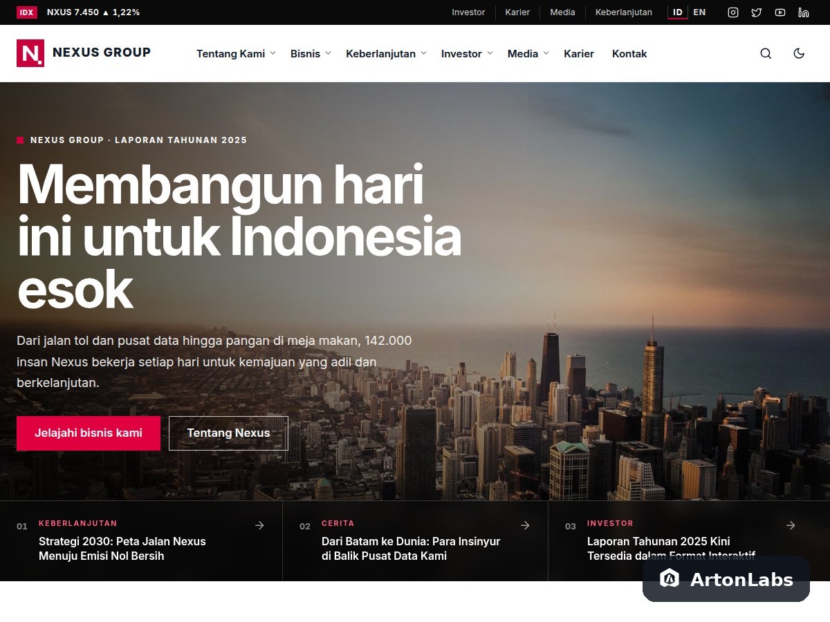 Nexus - WordPress Theme