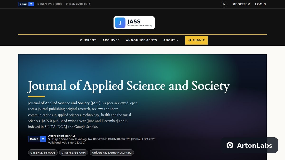 Broadsheet - OJS Theme
