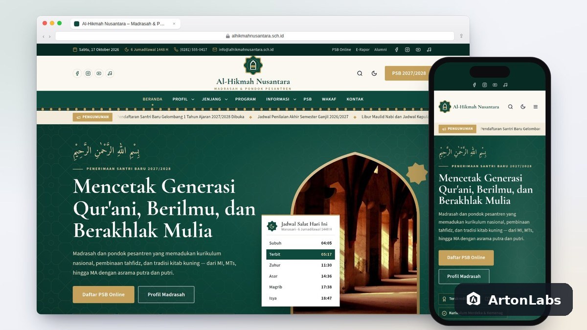 Madrasah WordPress Theme