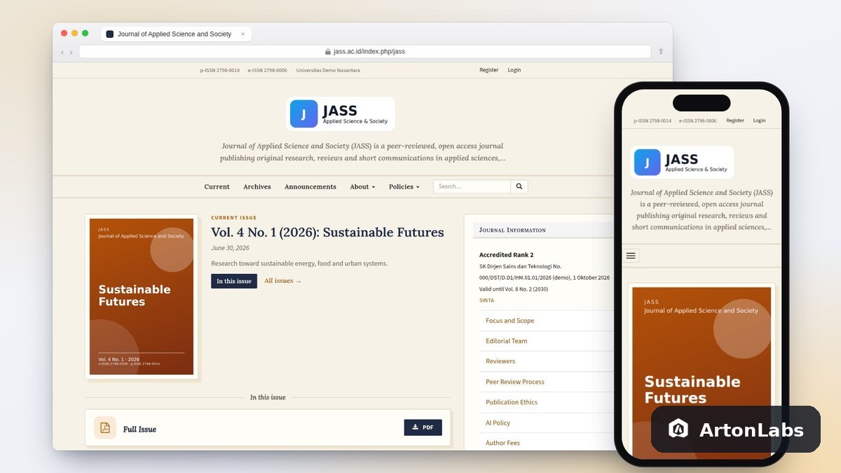 Lentera OJS Theme (OJS 3.3–3.5)