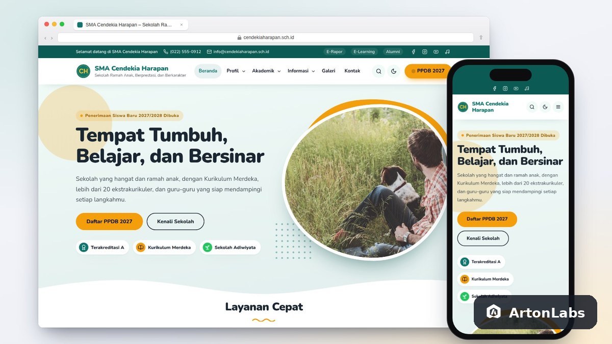 Sekolah - WordPress Theme