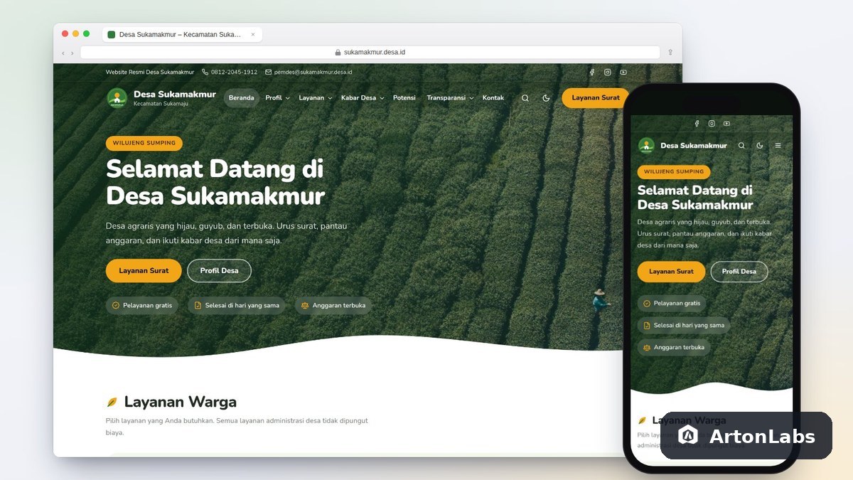Desa - WordPress Theme
