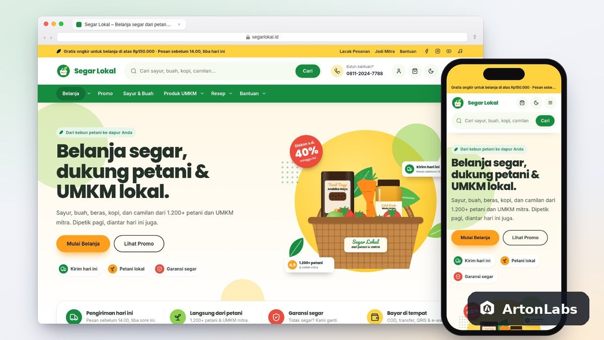 Segar - WordPress Theme