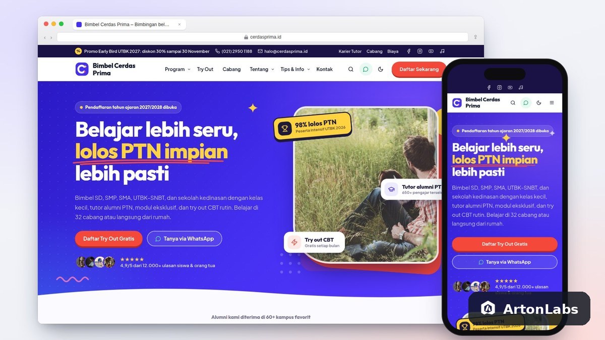 Cerdas WordPress Theme
