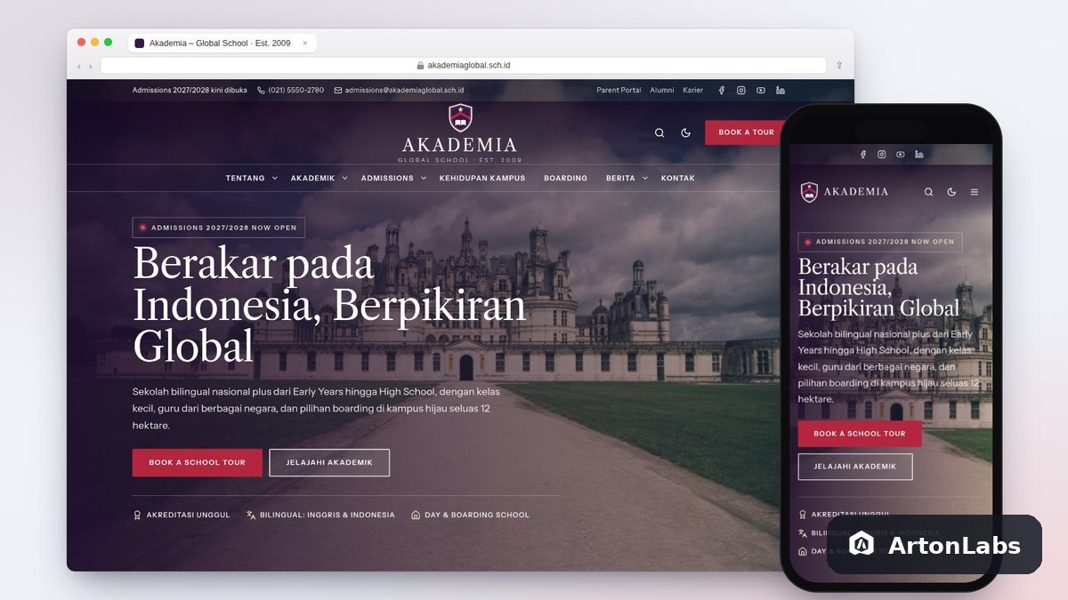 Akademia WordPress Theme
