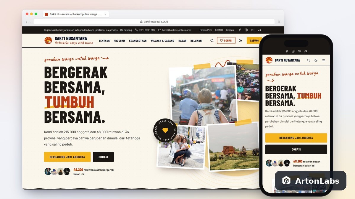 Bakti WordPress Theme