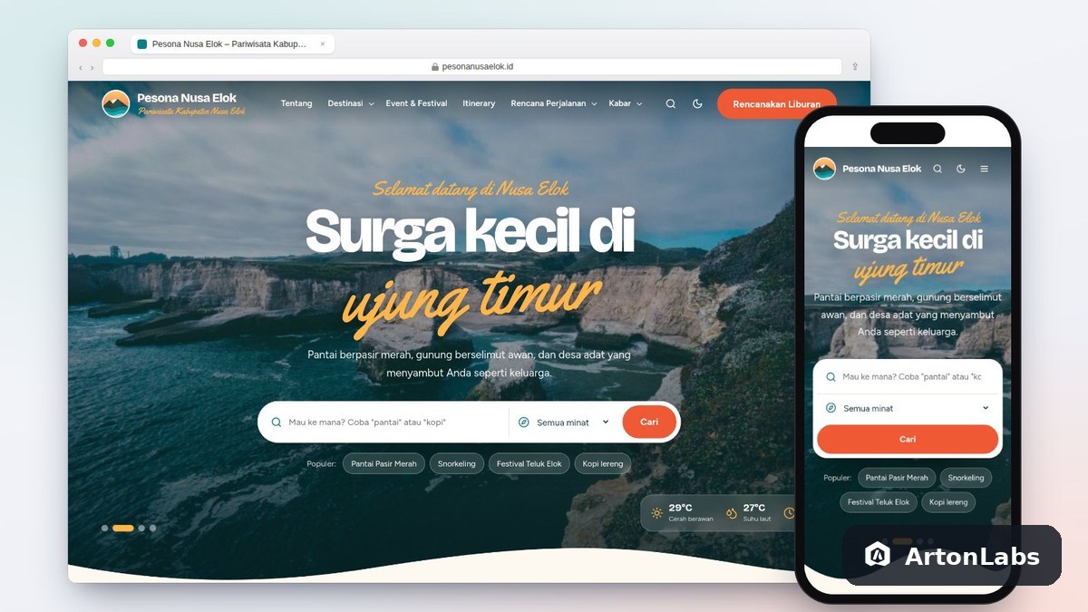 Pesona WordPress Theme