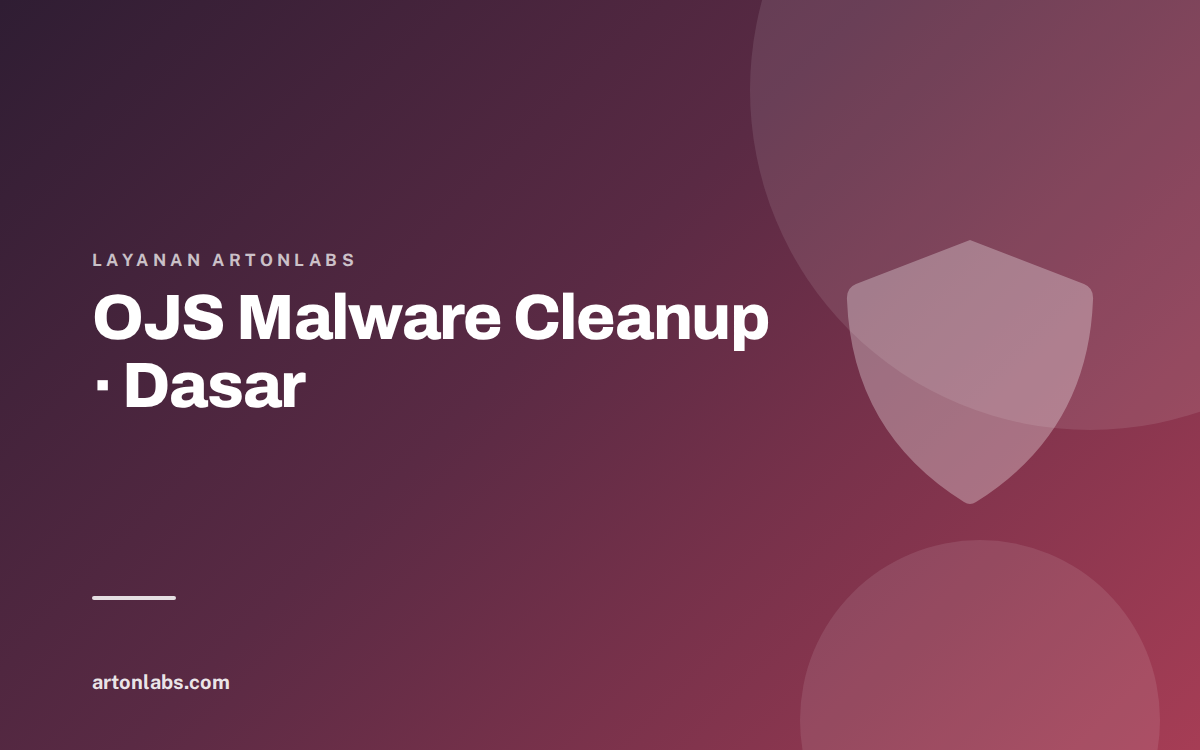 OJS Malware Cleanup (Basic) - Service