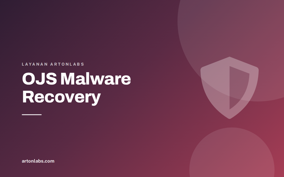 OJS Malware Recovery - Service