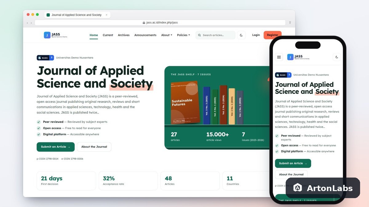 Pijar OJS Theme (OJS 3.3–3.5)