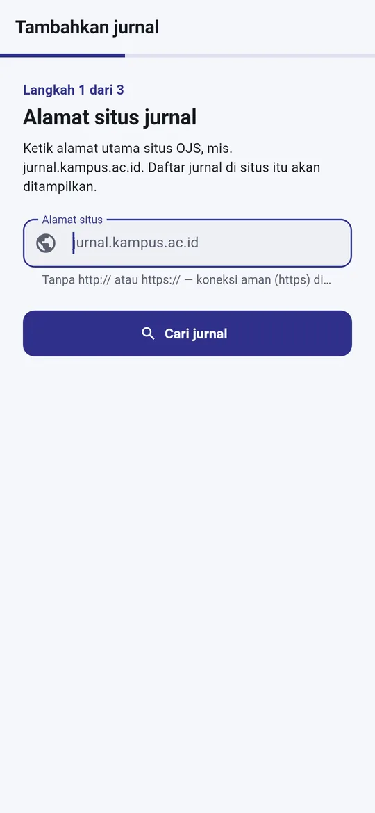 Tambahkan jurnal